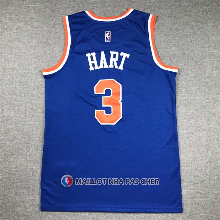 Maillot New York Knicks Josh Hart Icon Bleu